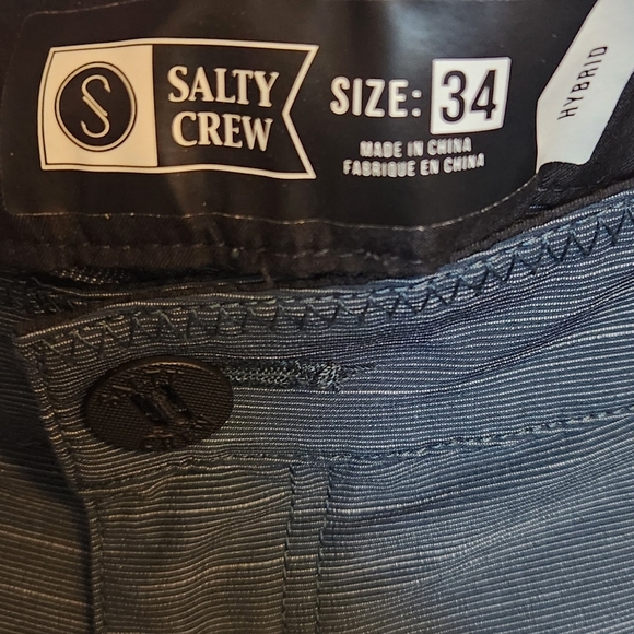 Men's Dark Gray Flat Front Shorts - Picture 5 of 6